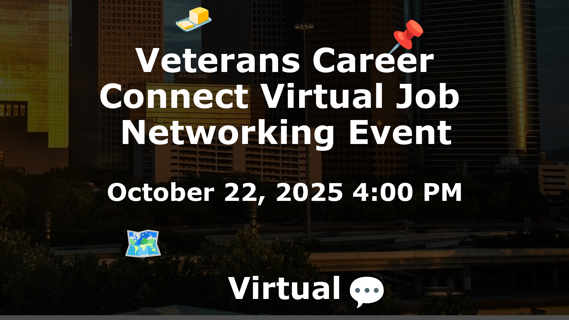 Veterans Career Connect Virtual Job  Networking Event event image